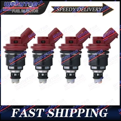 Wonyton 4pcs Upgrade Injectors 16611-AA310 Compatible with 1992-1998 Subaru Legacy Impreza 2.2L 2.5L H4 FJ398