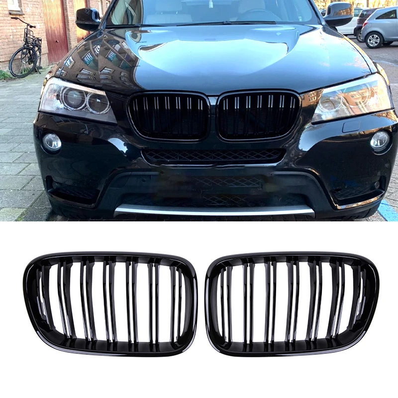 

Решетки для переднего бампера BMW X3 F25 2011-2013