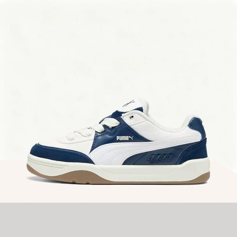 PUMA Park Lifestyle OG: Versatile, Supportive, and Snug-Fitting Low-Top Casual Sneakers (Unisex) in Blue and White 400497-09