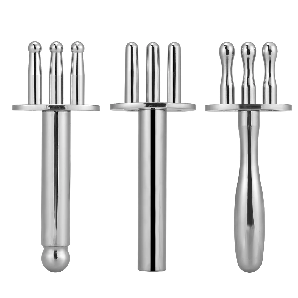 

3 Forks Magnetotherapy Acid Discharge Pen Magnetic Stick Meridian Point Magnetic Massage Magnetotherapy Fork