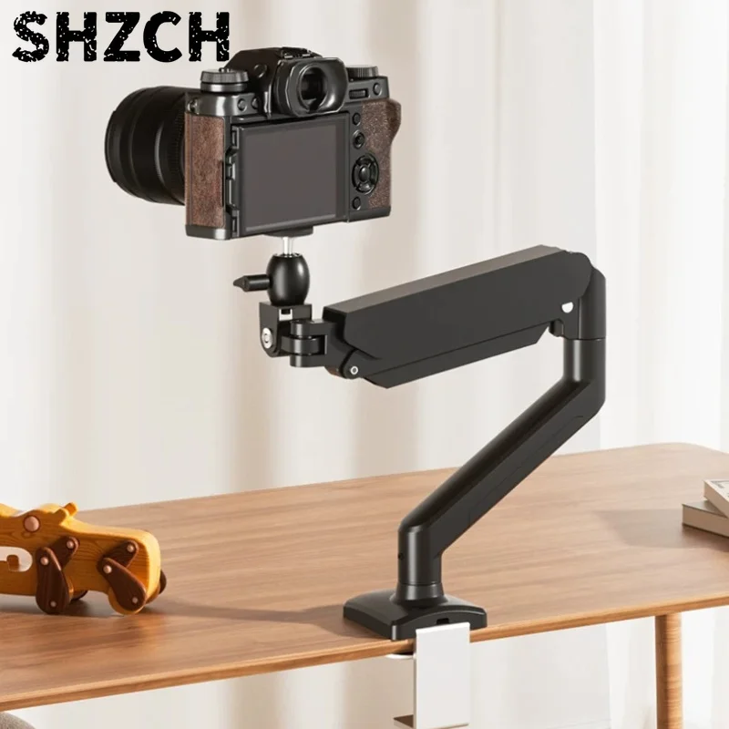 Camera Arm 360 Rotatable Desktop Mount Stand Adjustable Hover Bracket Projector Gimbal Holders Universal Live Webcam Support
