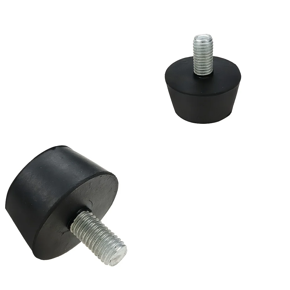 4Pcs Rubber Adjustable Feet Pad With Screw Table Chair Balck Leveling Foot Pad Furniture Leg Anti-shock Protecti view 3