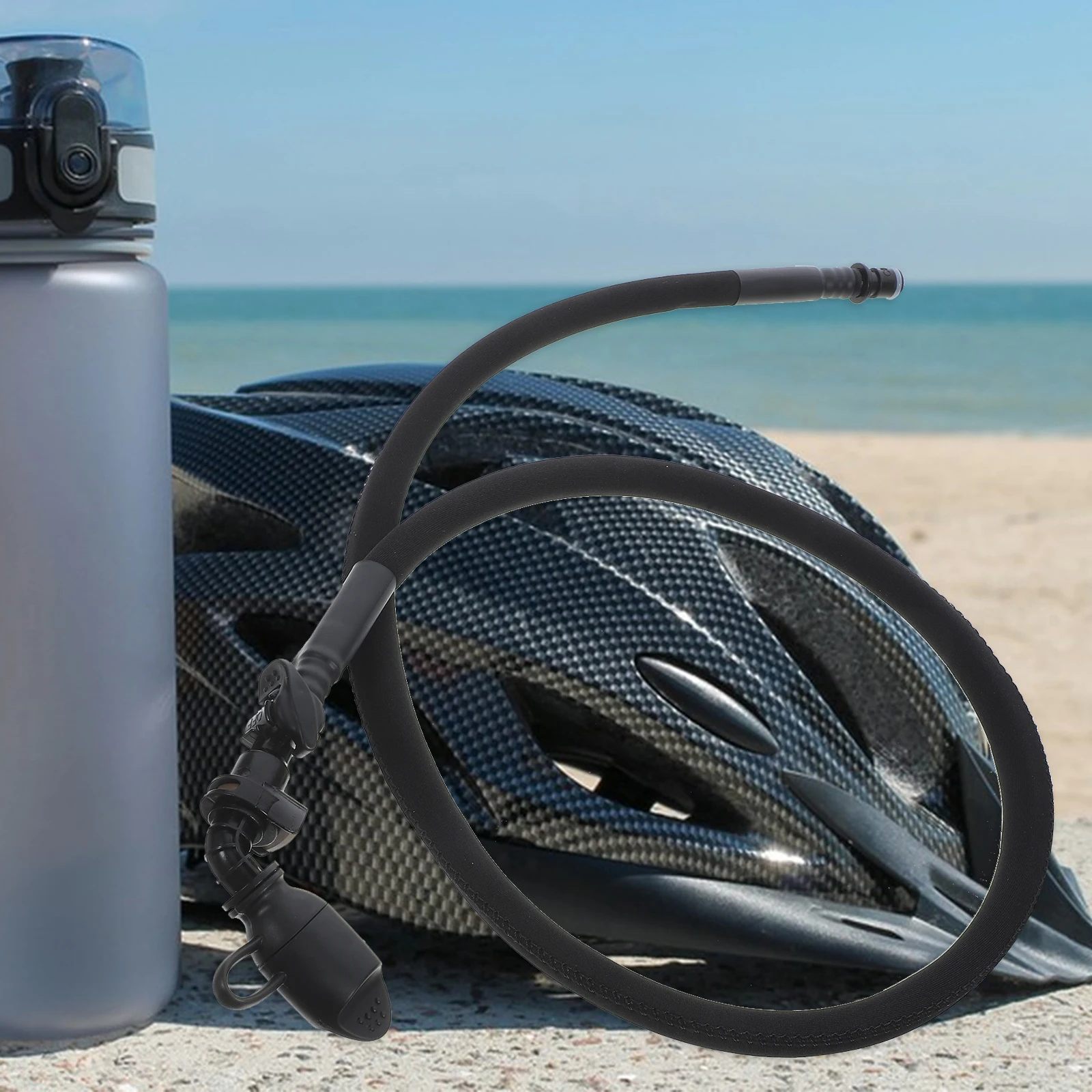 

Sports Water Bag Straw Hose Running Bladder Silicone Mouthpiece Hydration Tube TPU Material Safe Insulated Durable Quick Release