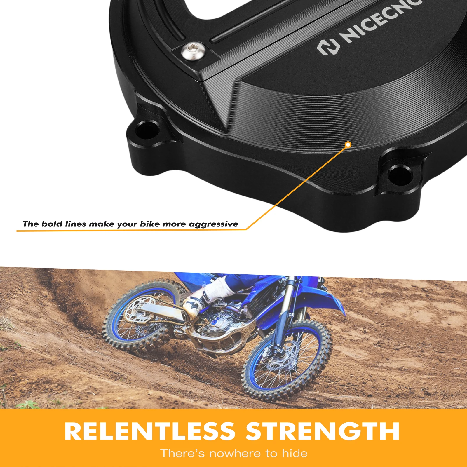 NICECNC For Yamaha YZ85 YZ 85  - Aluminum Case 65 avis et prix