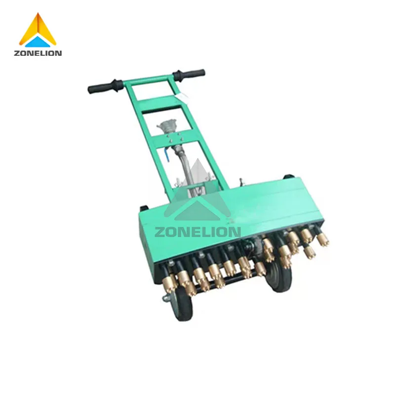 

Hand Propelled Renovation Strengthening Roughi Multi Head Roughing Machine Concrete Ground Roughing Machine Pavement Wall Bridge