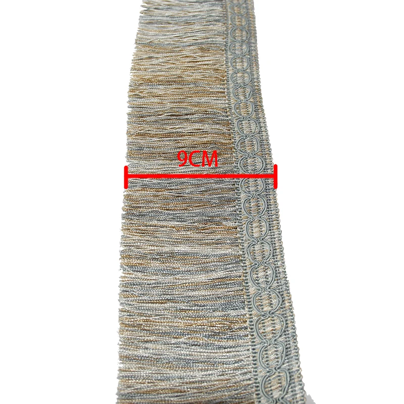 6m/Lot Braid Tassels Fringe Trim Lace DIY Sewing Ribbon Fabric Garment Sofe Bag Tassel Decoration For Curtain Accessories