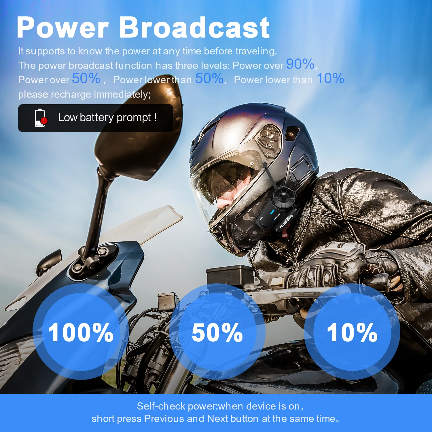 Fodsports FX8 Helmet Intercom Motorcycle Helmet Bluetooth Headset 8 Rider 2000m Moto Intercomunicador,FM Radio