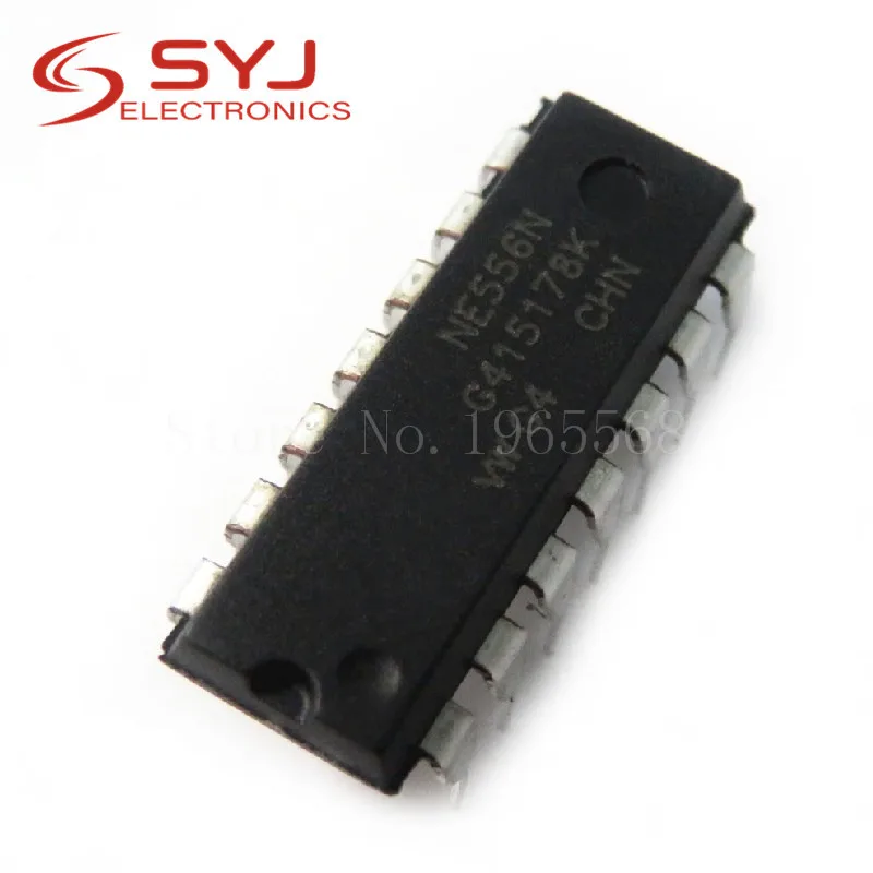 10pcs/lot NE556N DIP14 NE556 DIP new and original IC In Stock