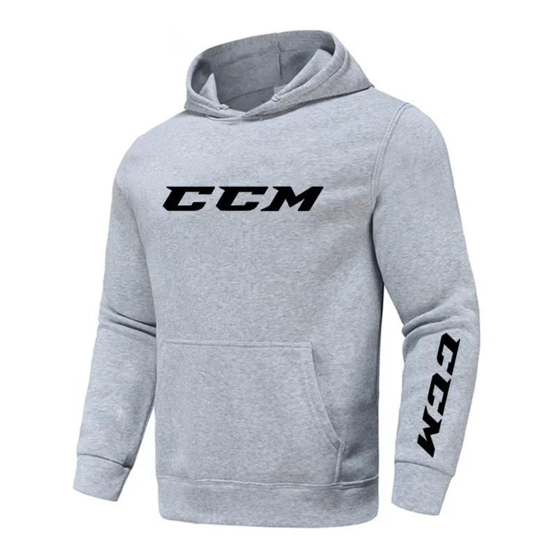 CCM-Sudadera con capucha para hombre, ropa de calle de Hip Hop, jersey con estampado, otoño, 2024