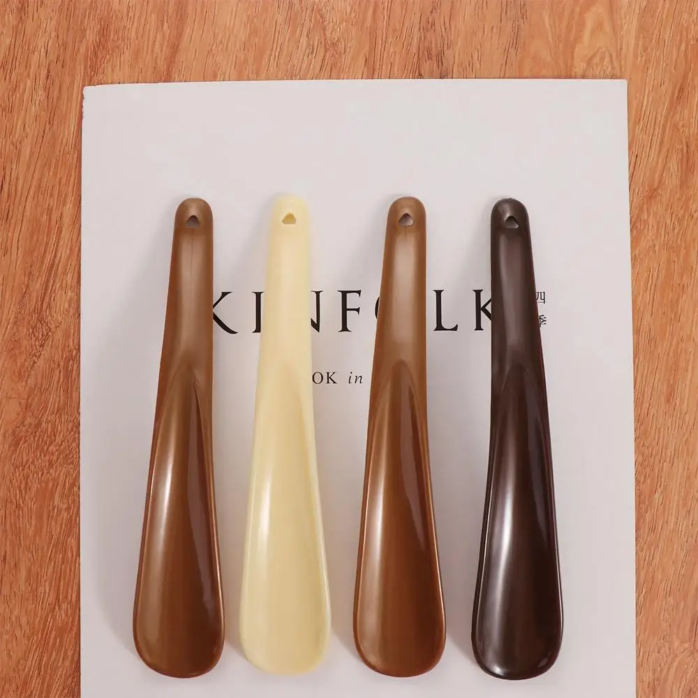 

Shoe Aid Accessories 7.6" Shoe Horn Spoon Shape Lightweight Shoe Lifter Mini Portable Lazy Shoe Helper Men