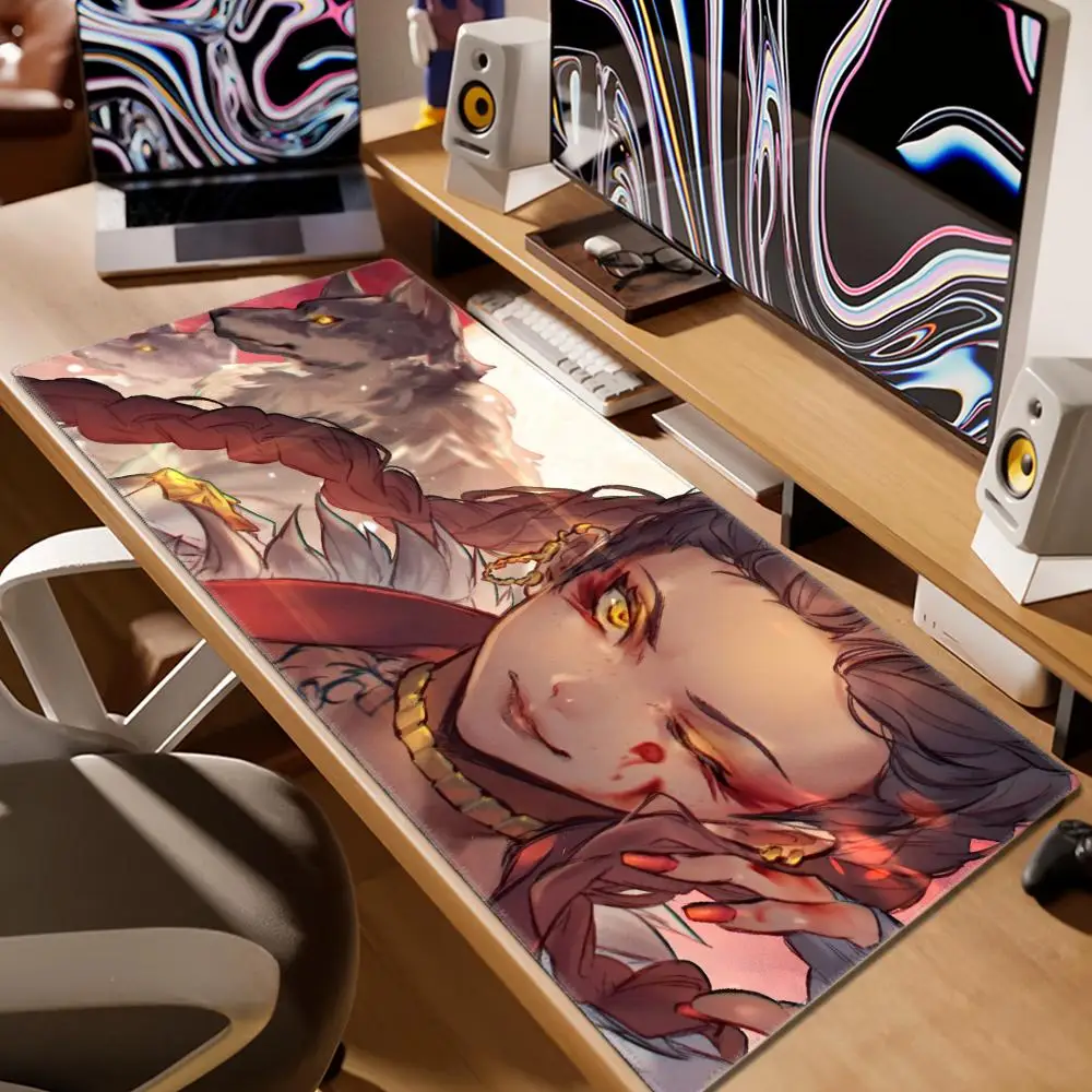 

Apex Legends Loba Large Gaming Mousepad Game Mouse Pad Compute Mouse Mat Gamer Stitching Desk Mat XXL PC Keyboard Mause Carpet