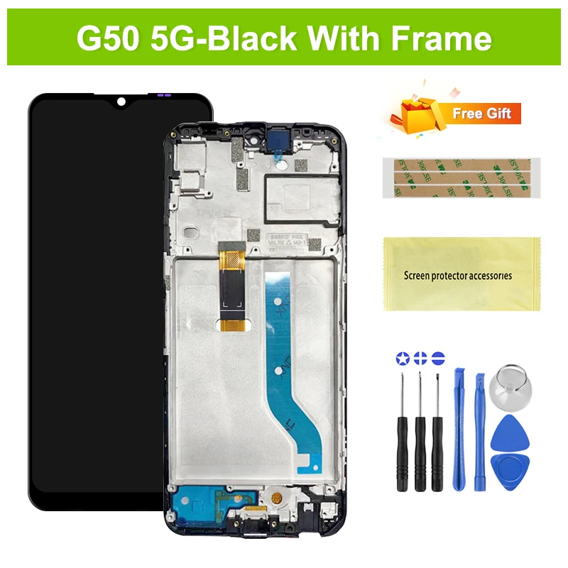 100% Tested For pantalla Motorola Moto G10 G20 G30 LCD display Touch Screen Digitizer For MotoG30 G50 G60 G100 Replace Display