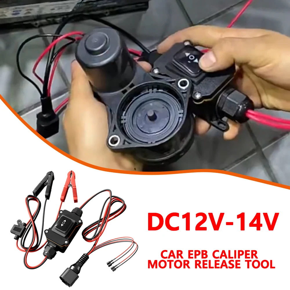 Car EPB Caliper Motor Release Tool 12V-14V Universal Electronic Parking Brake Repair For Car Repair And Testing Repair Tool