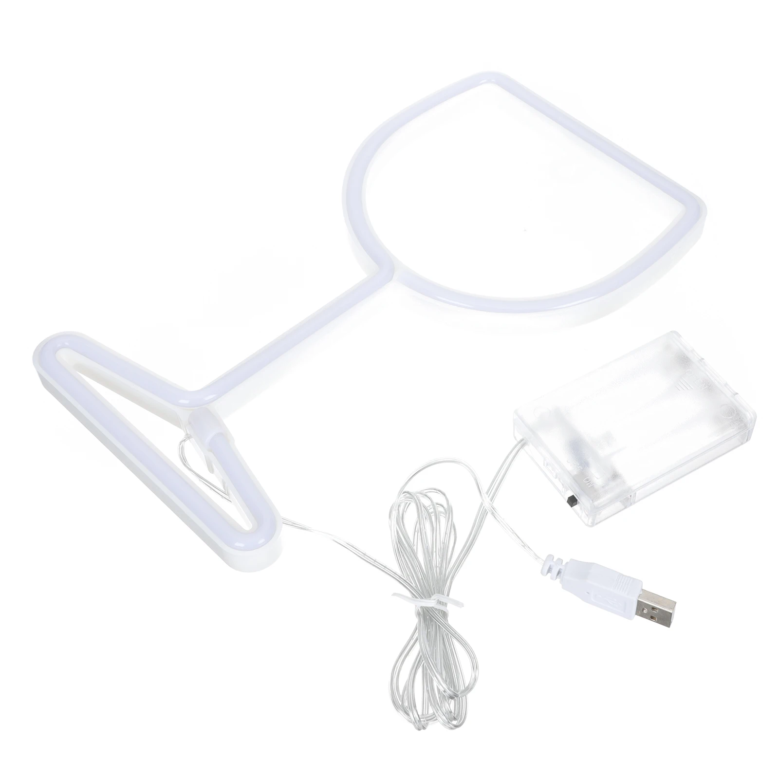 

Светодиодный бокал для вина в форме бара, вечеринки, атмосфера, неоновая лампа, декоративный ночник с питанием от USB, доступный подарок, домашний настенный столик