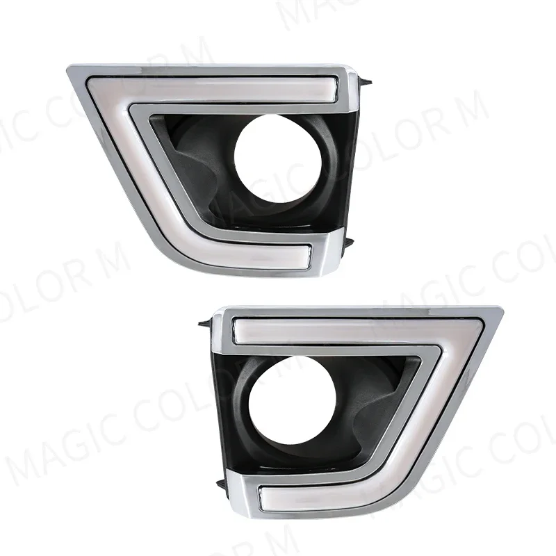 Led DRL Fog Lamp For Toyota Corolla Altis 2014 2015 2016 2017 Daytime Running Lights Turn Signal Headlight Car Accessories 12V
