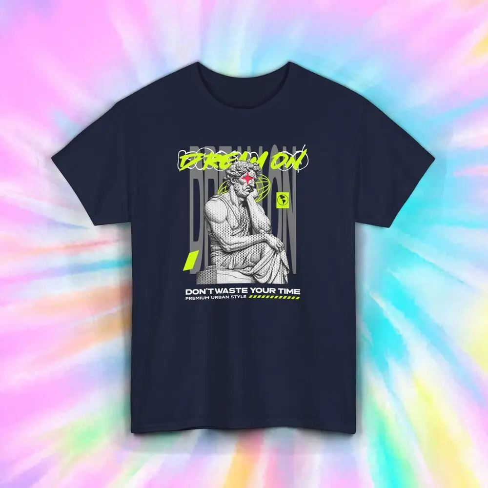 Don't Waste Your Time T-Shirt | Premium Urban Style | Motivational Quote Tee