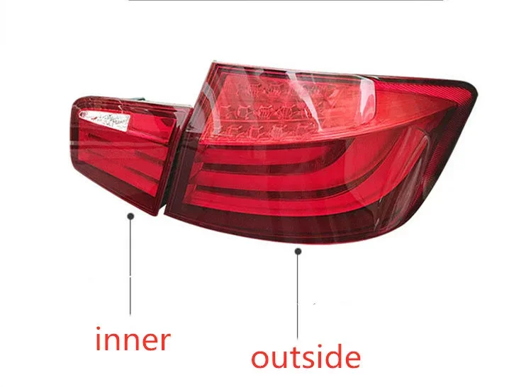 Osmrk Car styling for BMW 5 series 520 523 525 528 tail light rear lamp, brake light, daytime running light,reversing signal