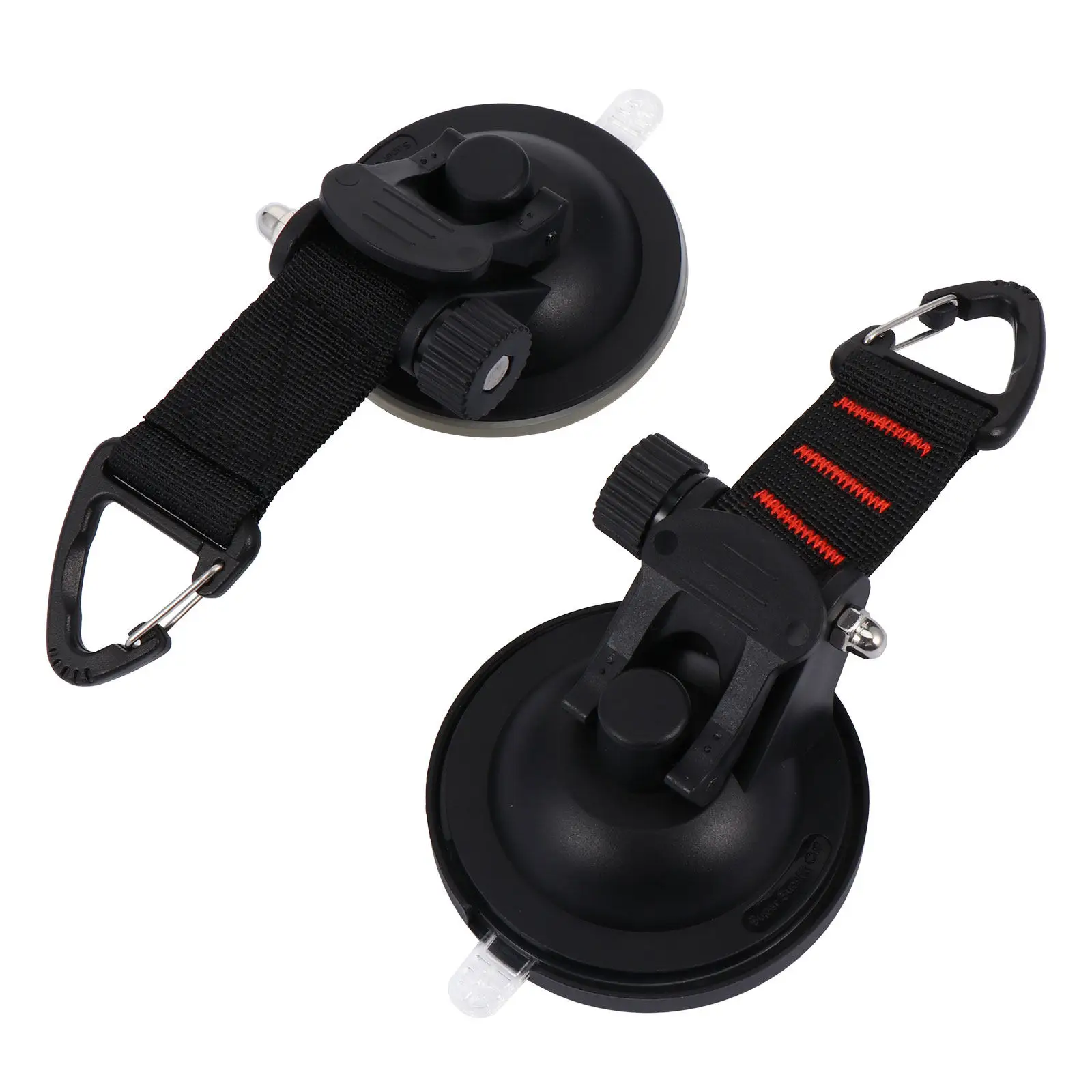 

2Pcs Car Tent Suction Hook Heavy Duty Sucker Hooks Strong Traceless Hanging Hooks Multipurpose for Kitchen Bathroom Camping