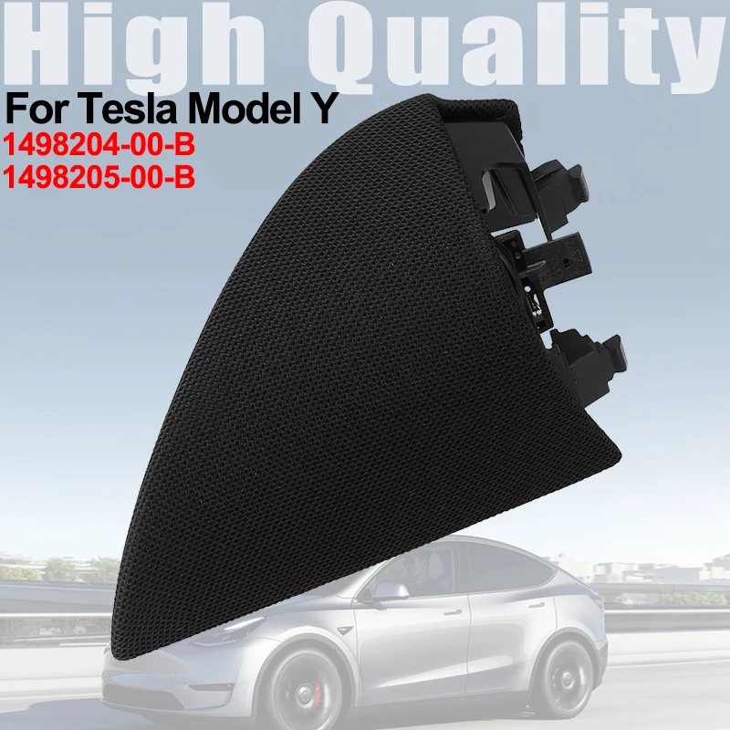 For Tesla Model Y Left Right Front Driver Side Door Trim Tweeter Speaker Cover 1498204-00-B 1498205-00-B Replacement Car Part