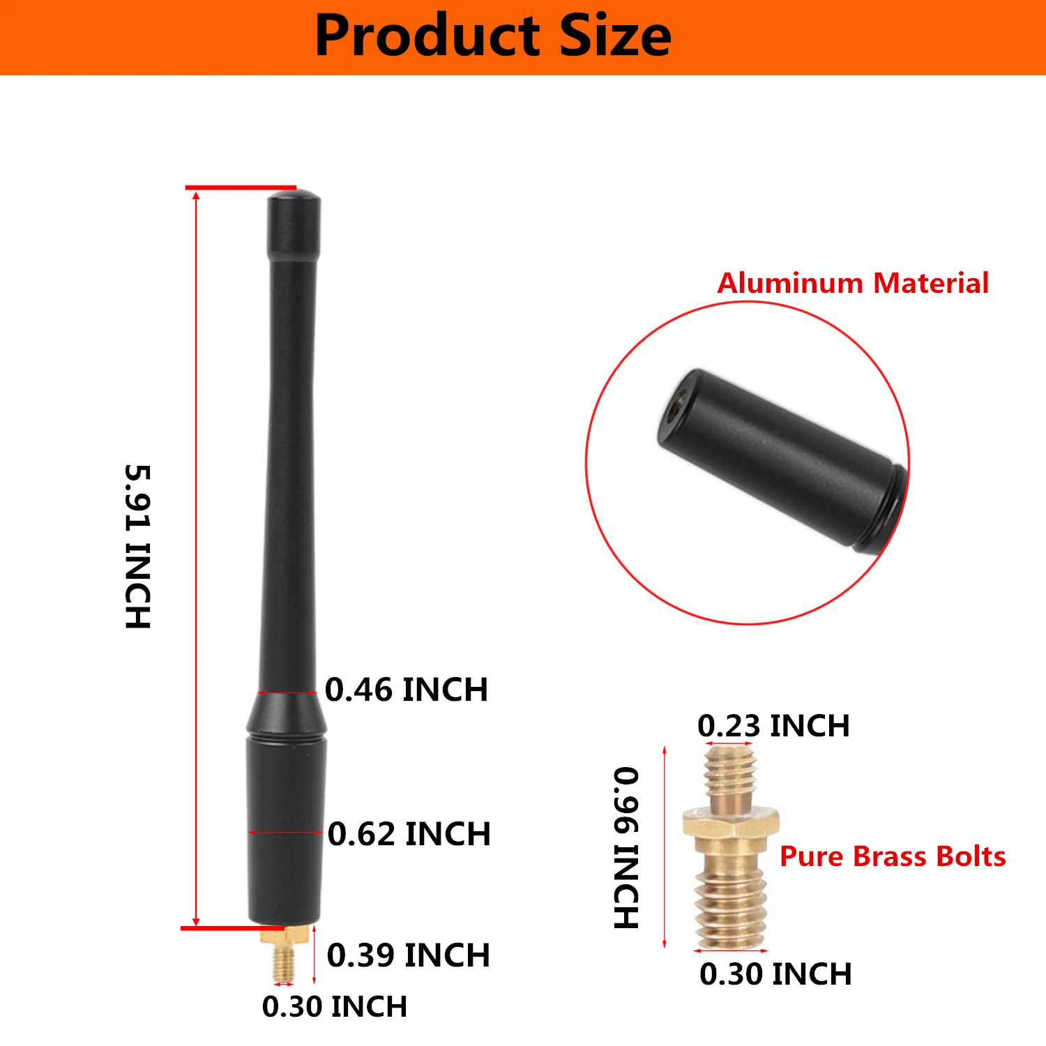 Car Antenna Base Cover for Jeep Wrangler JK 2007-2017 JL JT Gladiator 2018-2024 Aerial Bottom Cover Trim Exterior Accessories view 2