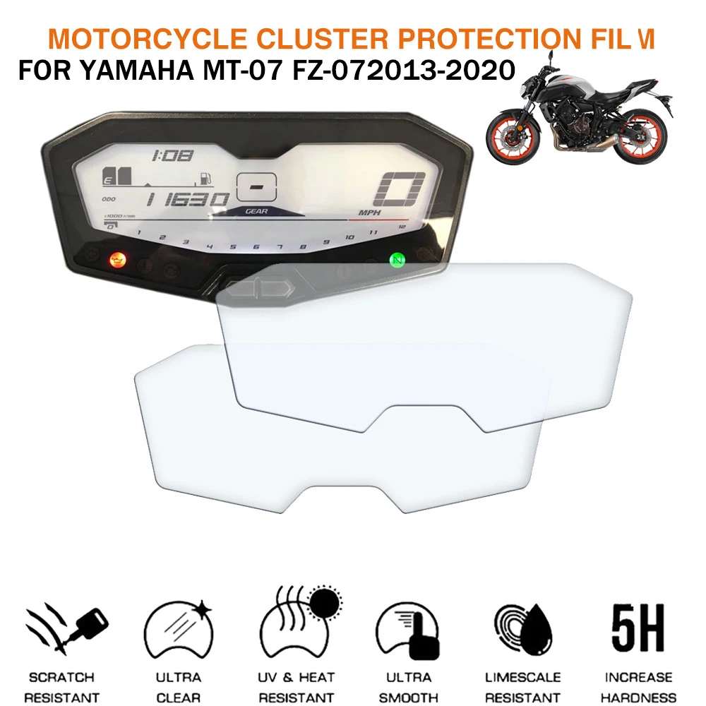 Cruscotto Cluster Pellicola Proteggi Schermo Per YAMAHA MT-07 FZ MT07 fz07 2014-2018