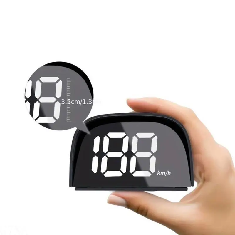 G7NA Convenient HUD Speedometer No Skip Speed Easy to Use Vehicle Display Plastic
