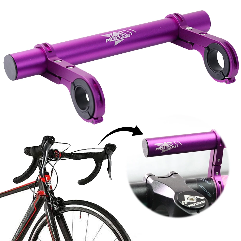 

10/20/30cm Bicycle Handlebar Extended Bracket Aluminum Alloy Waterproof Bicycle Bar Computer Holder Bicycle Accessories