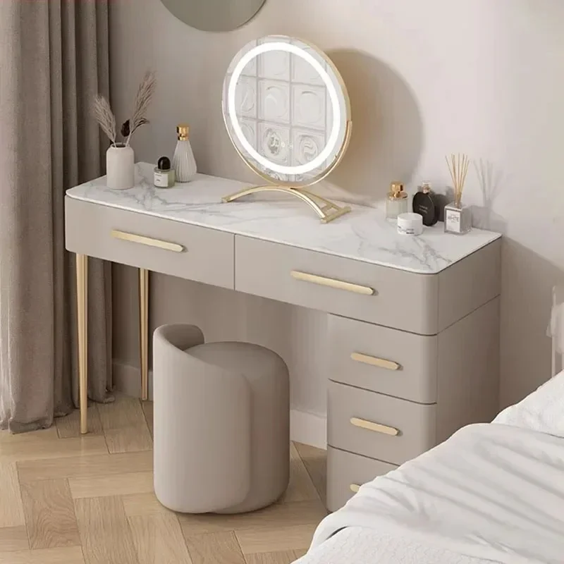 Nordic Girls Dressing Table Storage Bedroom Dressing Table European Drawer Comoda Pra Quarto Salon Furniture