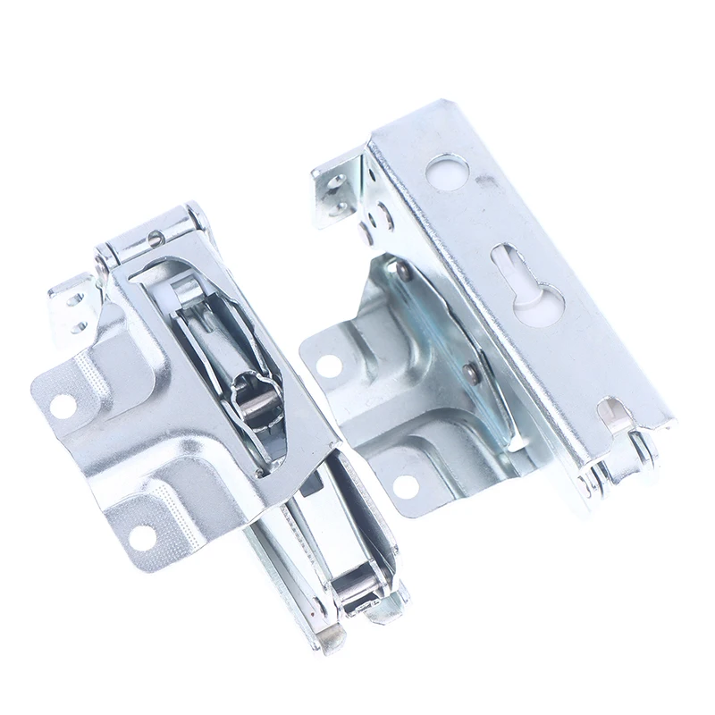 Charnière de porte robuste JS99 JS08 JS88, composant de fermeture de porte plate pour réfrigérateur et congélateur intégré, remplacement de réfrigération, 2 pièces.