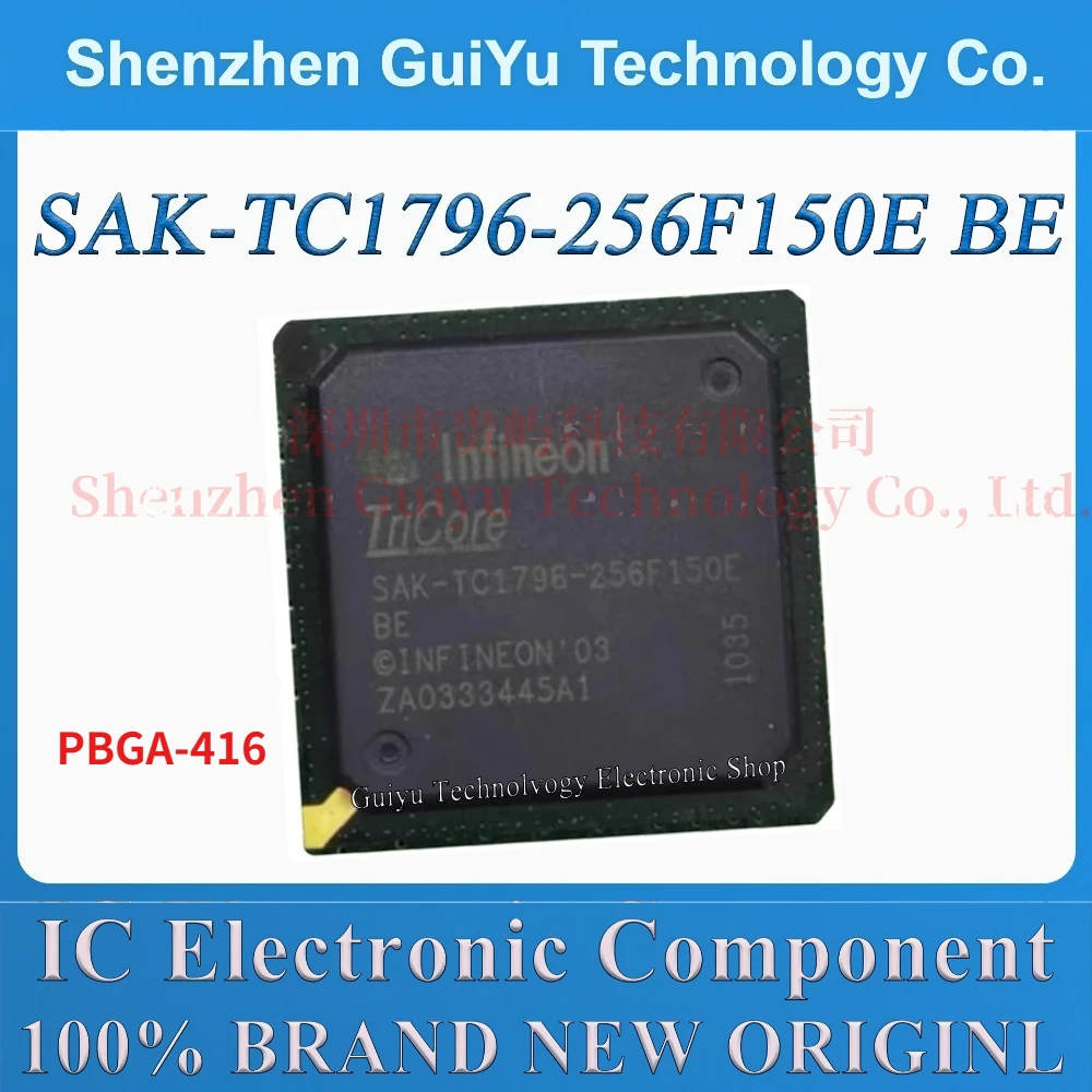 

SAK-TC1796-256F150EBE SAK-TC1796-256F150E BE PBGA-416 Часто используемый уязвимый процессор для автомобильных компьютерных плат, микросхема ИС