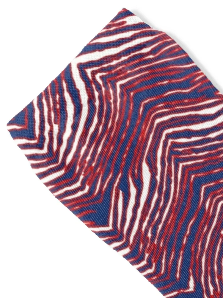 Buffalo ZigZag Pattern Socks designer brand Christmas new year Novelties Luxury Woman Socks Men's