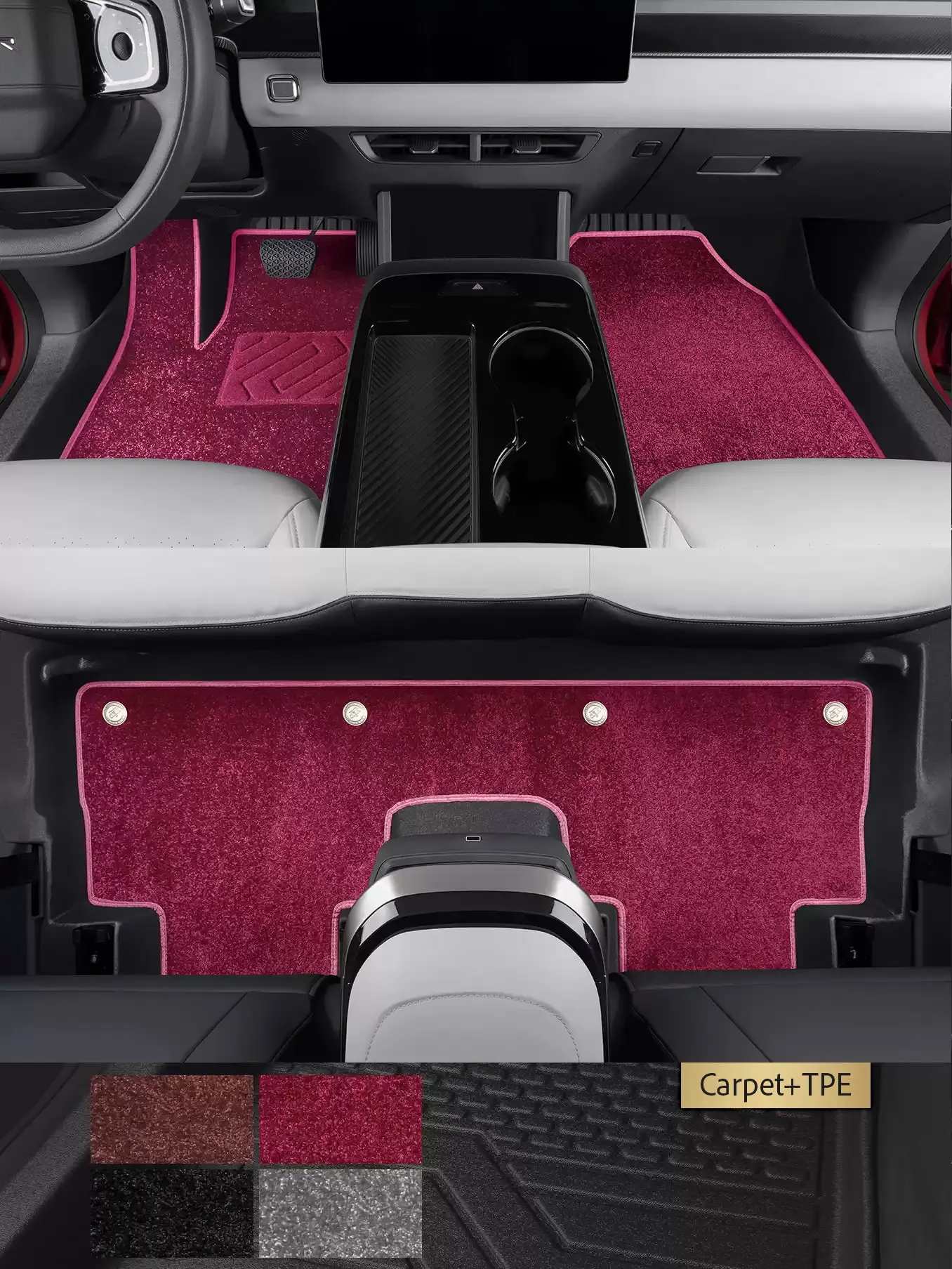 Left-Hand Drive Car Custom Fit Floor Mat For Jetour Dashing 2022-2026 Waterproof Odorless Durable Full Coverage Floor Liner