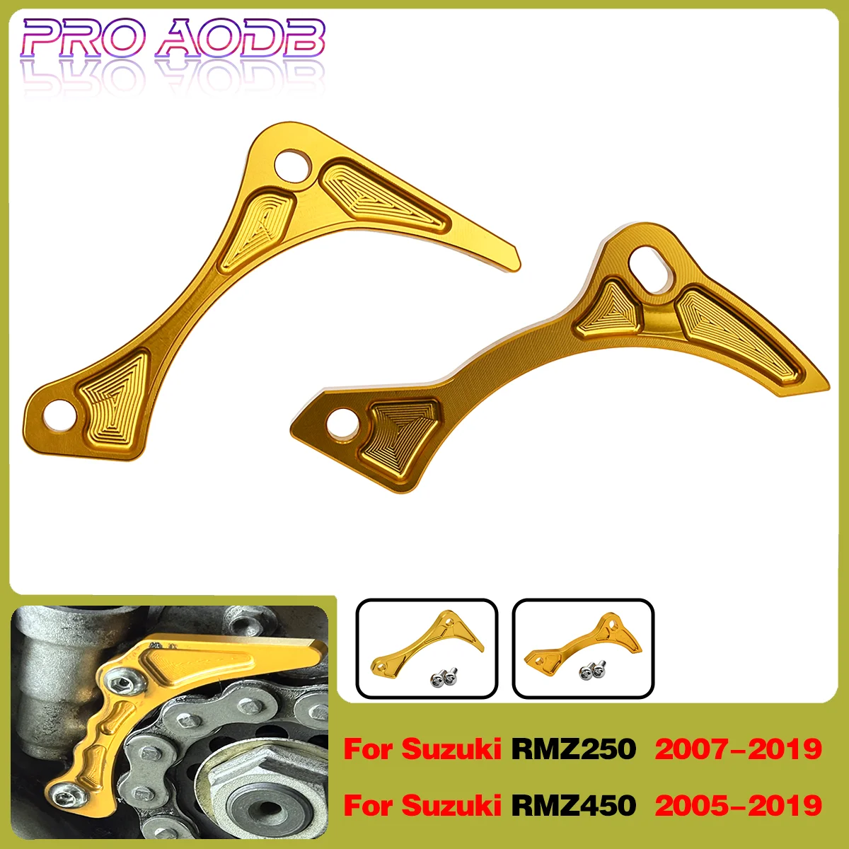 

Sprocket Cover Guard Case Saver For Suzuki RMZ250 2007-2019 RMZ450 2005-2019 RM Z250 Z450 RMZ 250 450 Motorcycle CNC Accessories