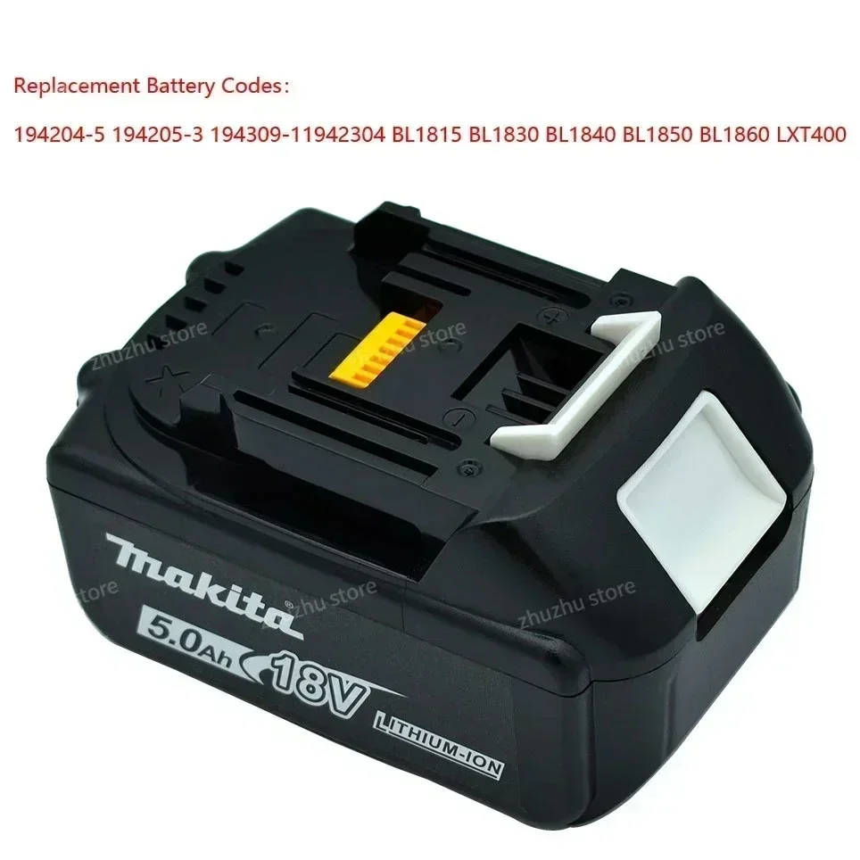 Original 18V 6000mAh 6.0 Ah Rechargeable Battery BL1860 With charger for Makita 18V Battery LXT BL1860B BL1860 BL1850 DHP482