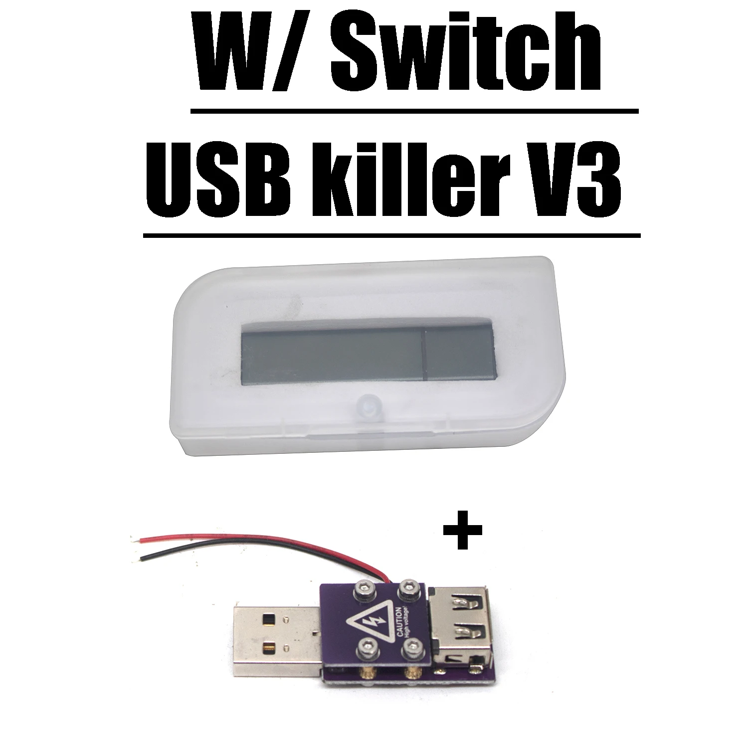 USBkiller V3 USB Killer USB High Voltage Pulse Generator Damaged USB HUB Destroy Motherboard Computer Notebook PC WIFI Router