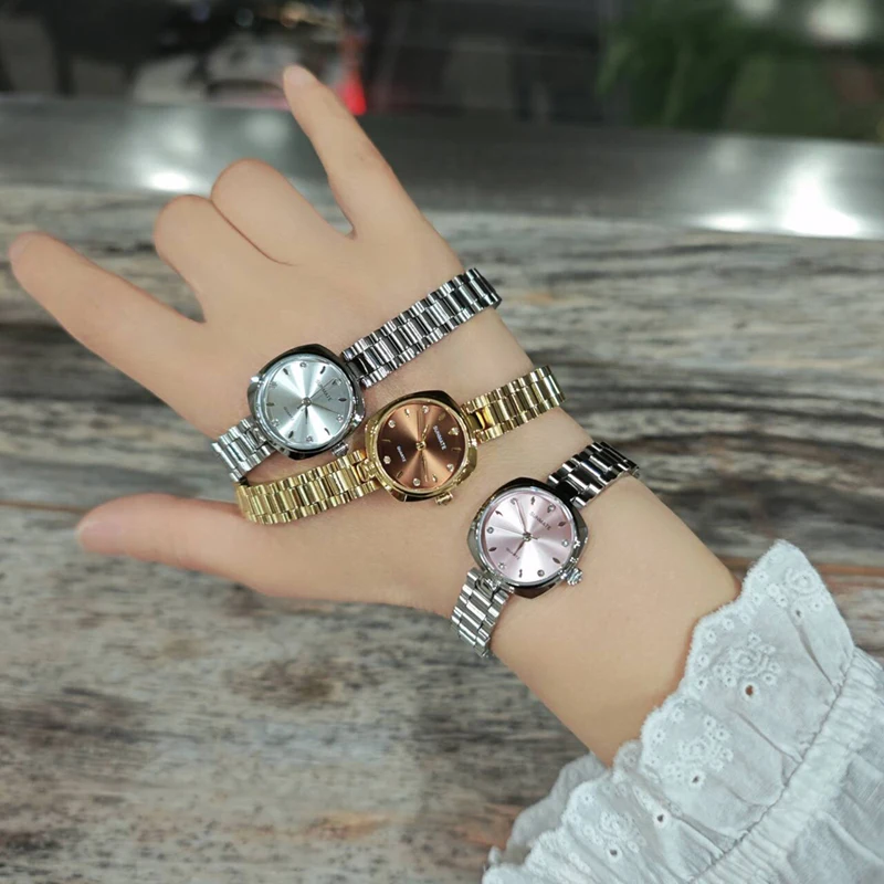 SUNMATE New Arrival, Best-selling Genuine Watch, A Luxurious and Stylish Women's Watch with A Simple Design and Butterfly Clasp