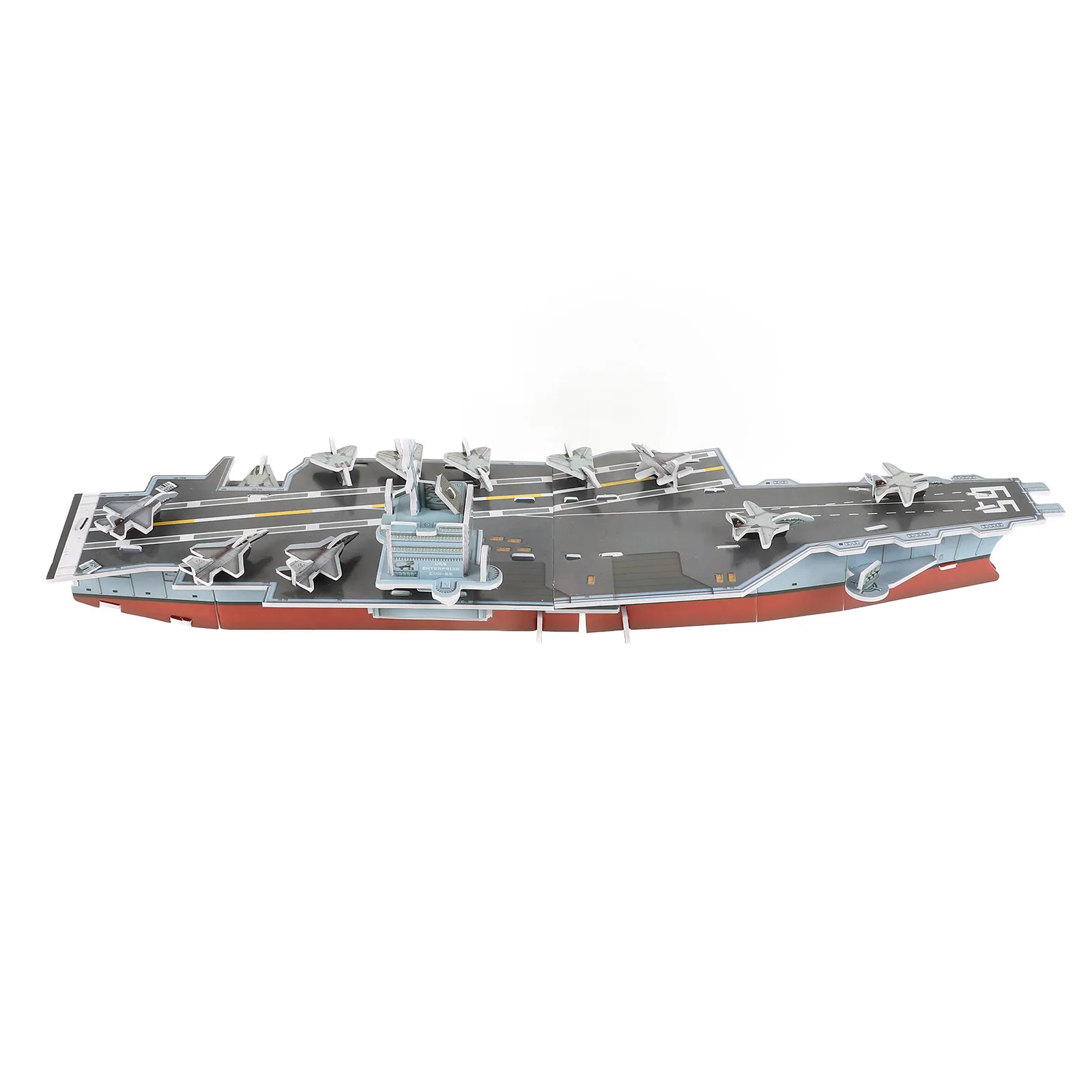 

Aircraft Carrier 3D Puzzle DIY Assemble Educational Craft Realistic Navy Ship Jigsaw for Adults Kids Family Bonding