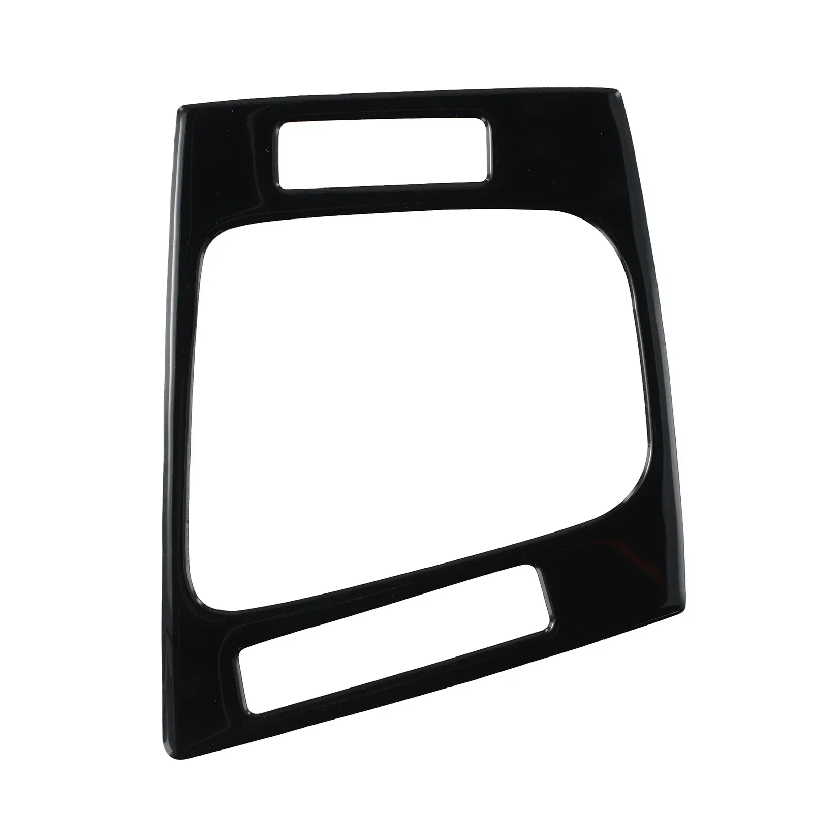 Car Gear Shift Panel Frame Cover Trim For BMW 3 Series E46 1998-2005 Glossy Piano Black Panel Frame Interior Parts