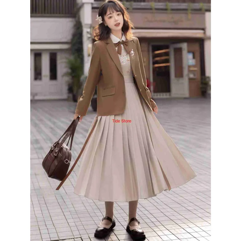 

Haitang Private Words Hanfu Women's Improved Chinese Style Daily Han Element Academy Style Dress Shirt Coat Spring