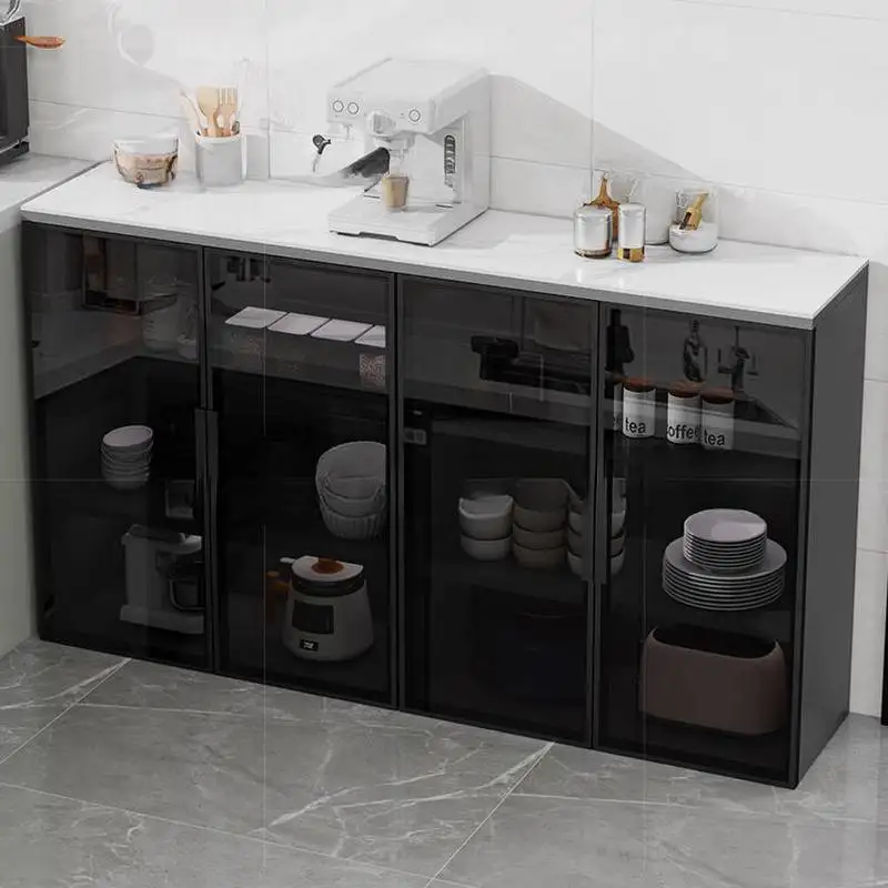 Handle Cover Kitchen Cabinet Counter Upgrades Wooden Modern Kitchen Cabinet Luxury Movel Drawers Meble Kuchenne Furniture Home