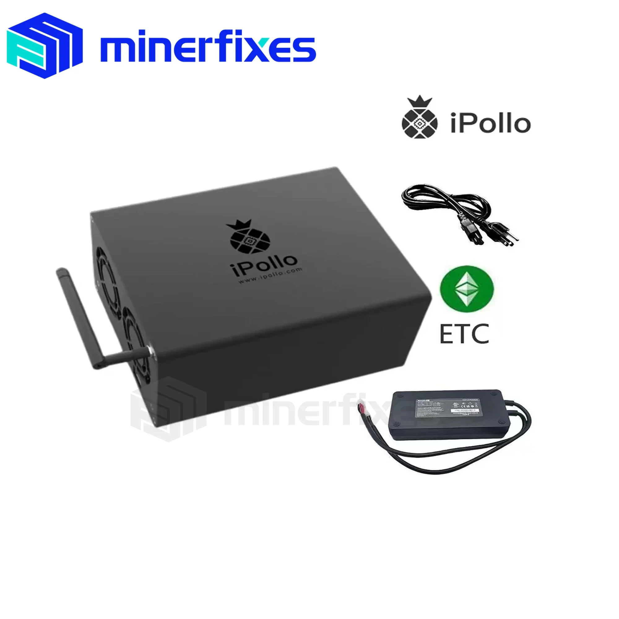 iPollo V1 Mini Classic Plus ETC Miner 280MH/s 270W مع اتصال PSU WIFI Asic Miner Ethash خوارزمية جيدة للتعدين المنزلي #3