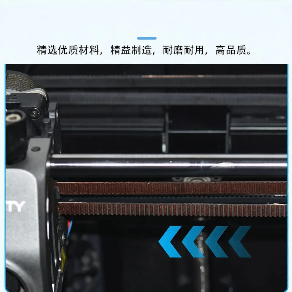 For Creality Ender 3 S1 S1 Pro 3D Printer Parts 2GT Synchronous Timing Belt Rubber Open Belt With Brass Buckle Fastening Tool