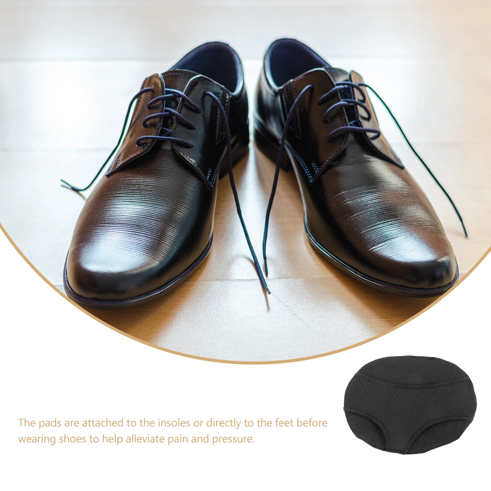 

2Pairs Metatarsal Pain Relief Foot Care Cushions Forefoot Support Soft Comfortable Pads Metatarsal Pads Forefoot Cushion