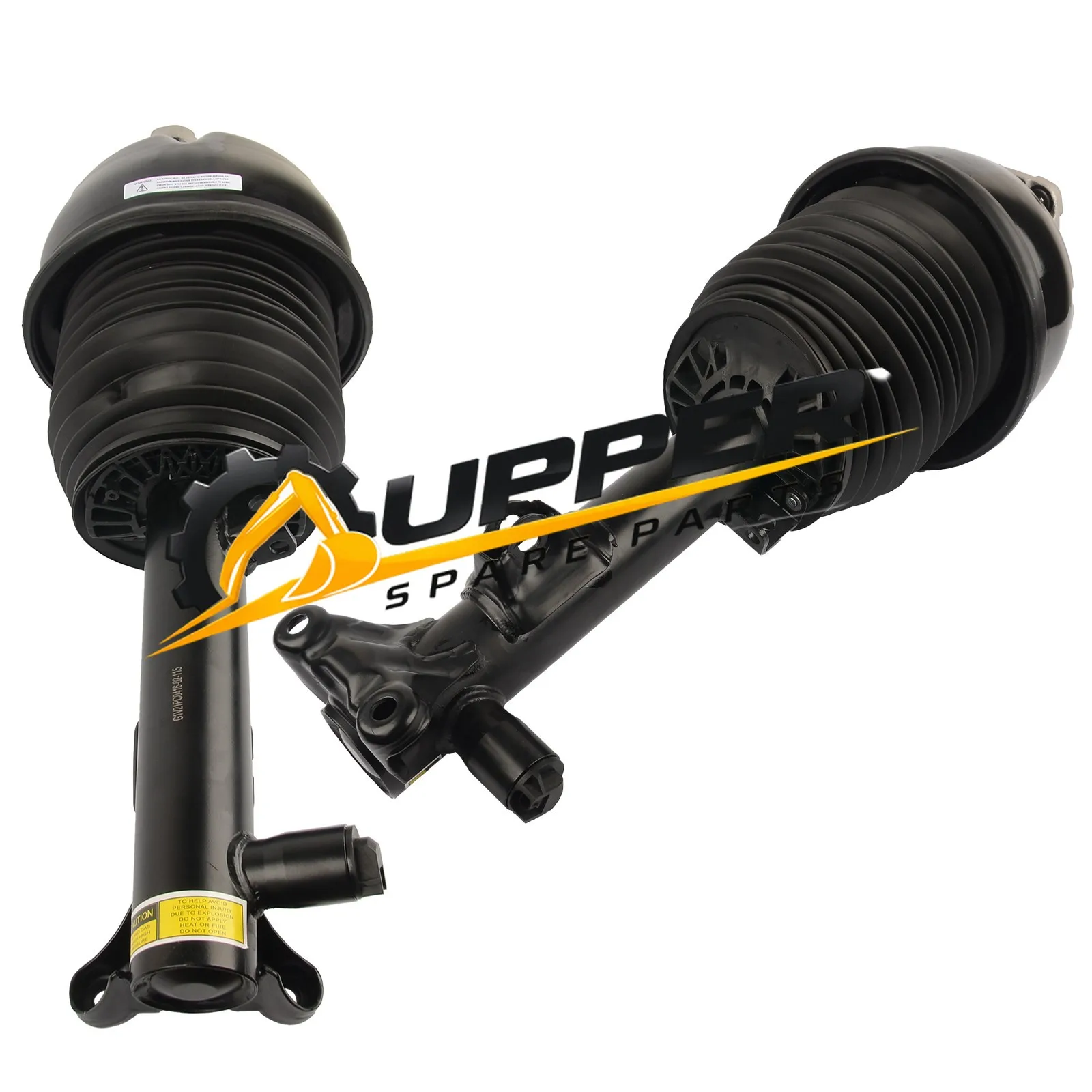 2xFront Left Right Air Suspension Struts For Mercedes E-Class W212 2010-2016 RWD