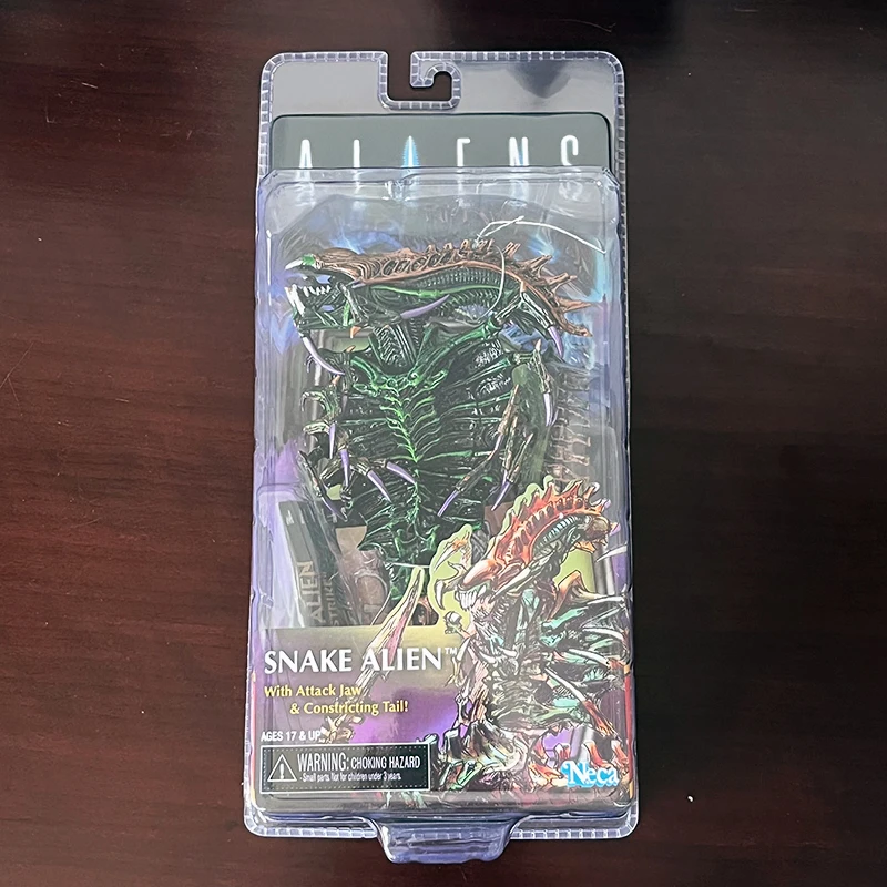 NECA Scorpion Snake Alien Figure Aliens VS Predator 13th Lineup Sgt Apone Snake Action Figures Toy Christmas Birthday Gifts