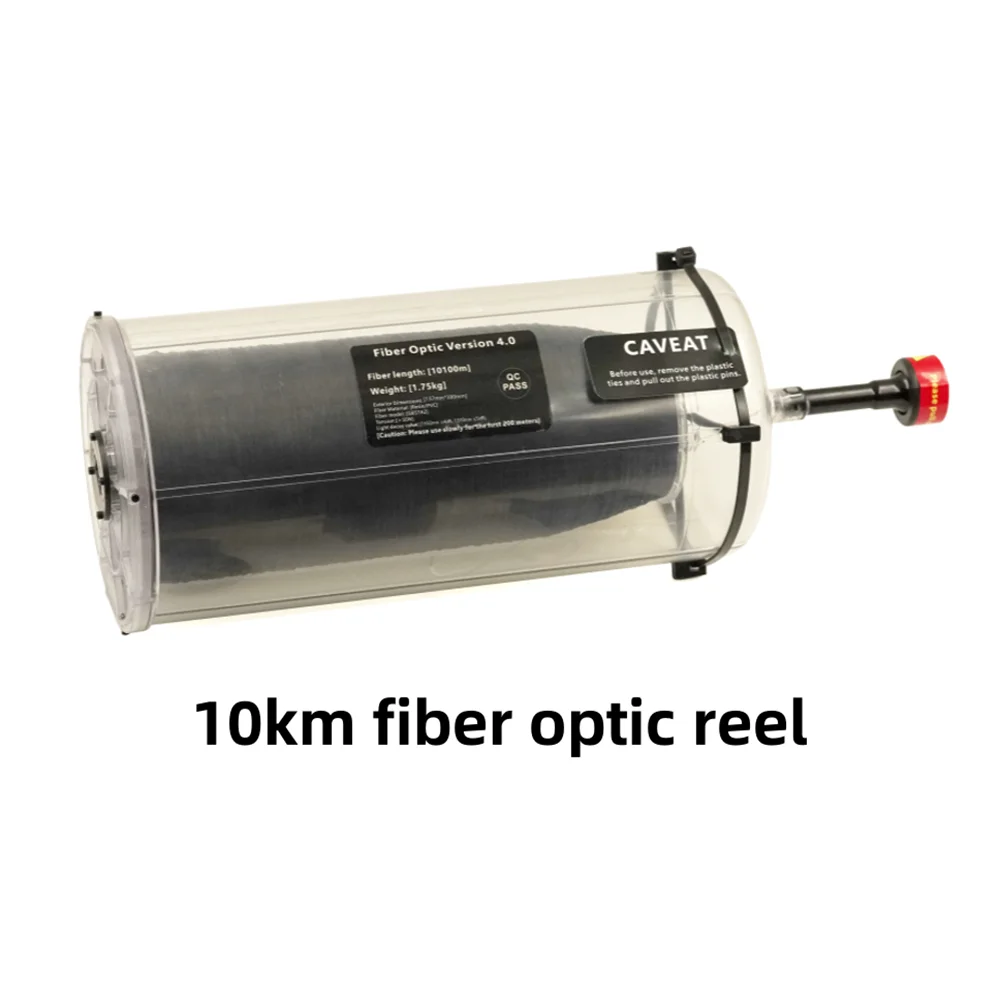 FPV Fiber Optic Module V4.0 Sky & Ground Terminal 10km Transmission Range for Field Forest Gobi Water Surface Inspection