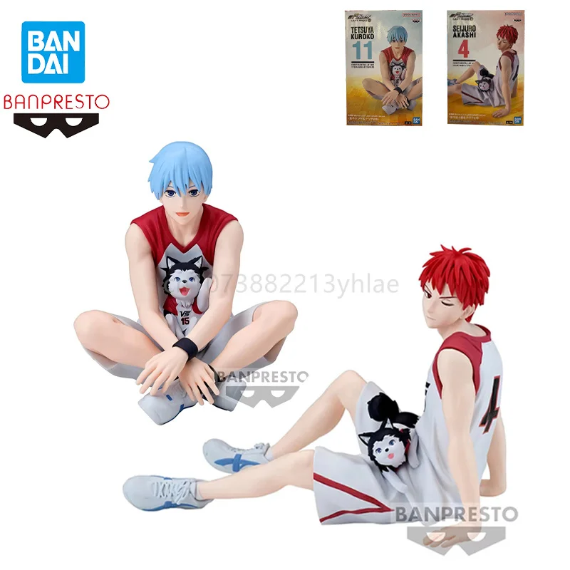 In Stock Bandai Banpresto Kuroko's Basketball Last Game Kuroko Tetsuya Akashi Seijuro Original Action Figures Model Toys Gift