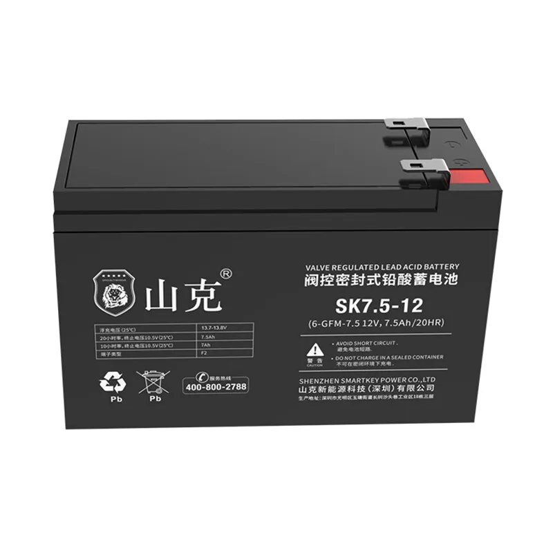 

Shanke UPS battery SK7.5-12/SK9-12 maintenance-free replacement of lead acid power failure backup 12V*6 12V9AH