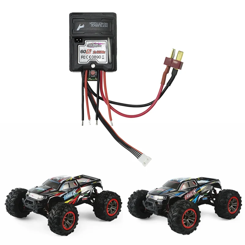 KKZ-ESC وحدة تحكم السرعة الإلكترونية 25-ZJ07N للإصدار الجديد Hosim 9125 Xinlehong XLH 9125 1/10 RC قطع غيار السيارات