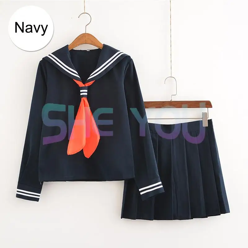 Costume Cosplay Anime Cosplay Boku no Hero Academia Himiko Toga JK uniforme donna abiti da marinaio con maglioni